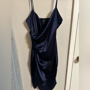 Navy blue Windsor semi formal dress